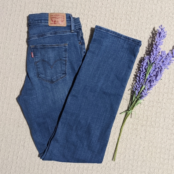 Levi's Denim - Levi's slimming straight jeans